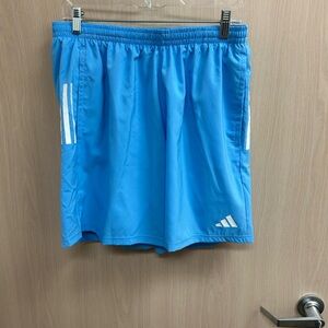 Adidas Men's Sky Blue Athletic Shorts